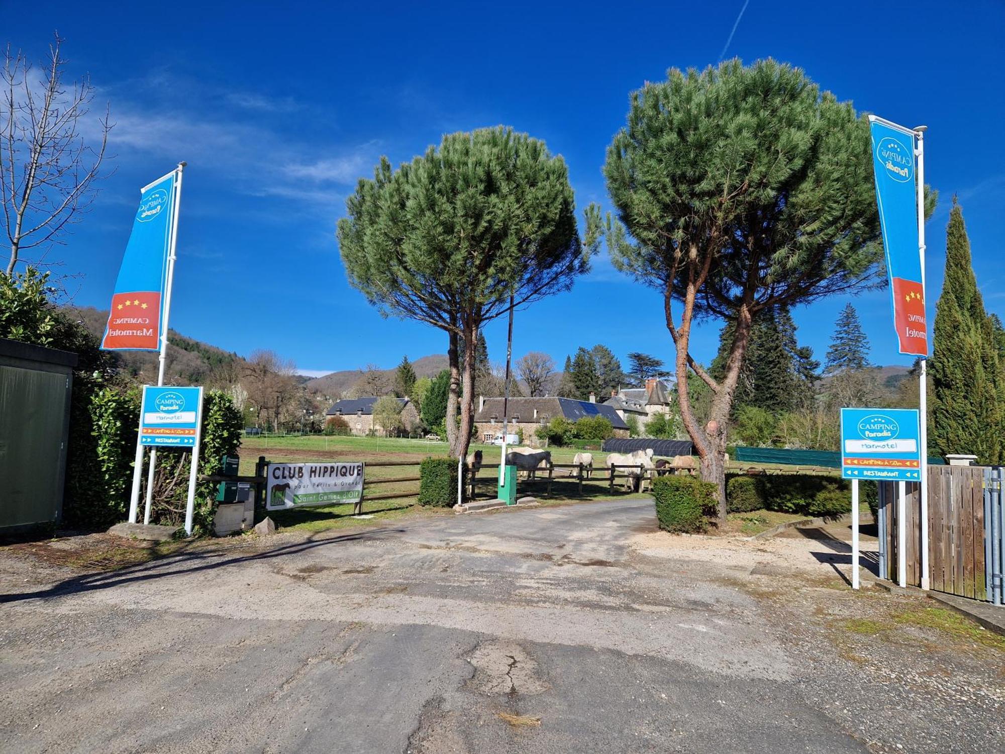 Camping Paradis Marmotel Сен-Женье-д'Оль Экстерьер фото